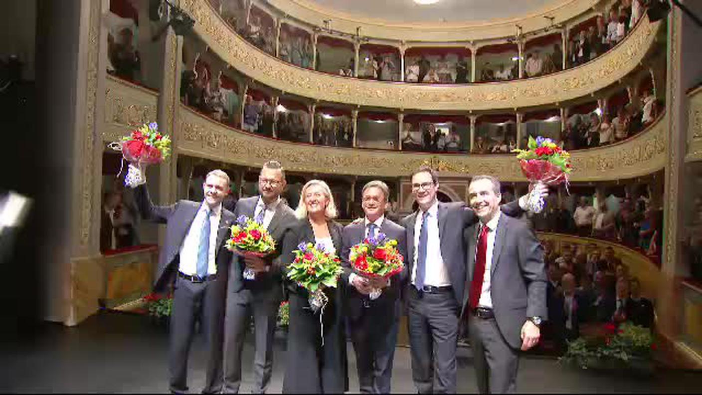 13.10.2018: I cinque candidati al Governo del Plr
