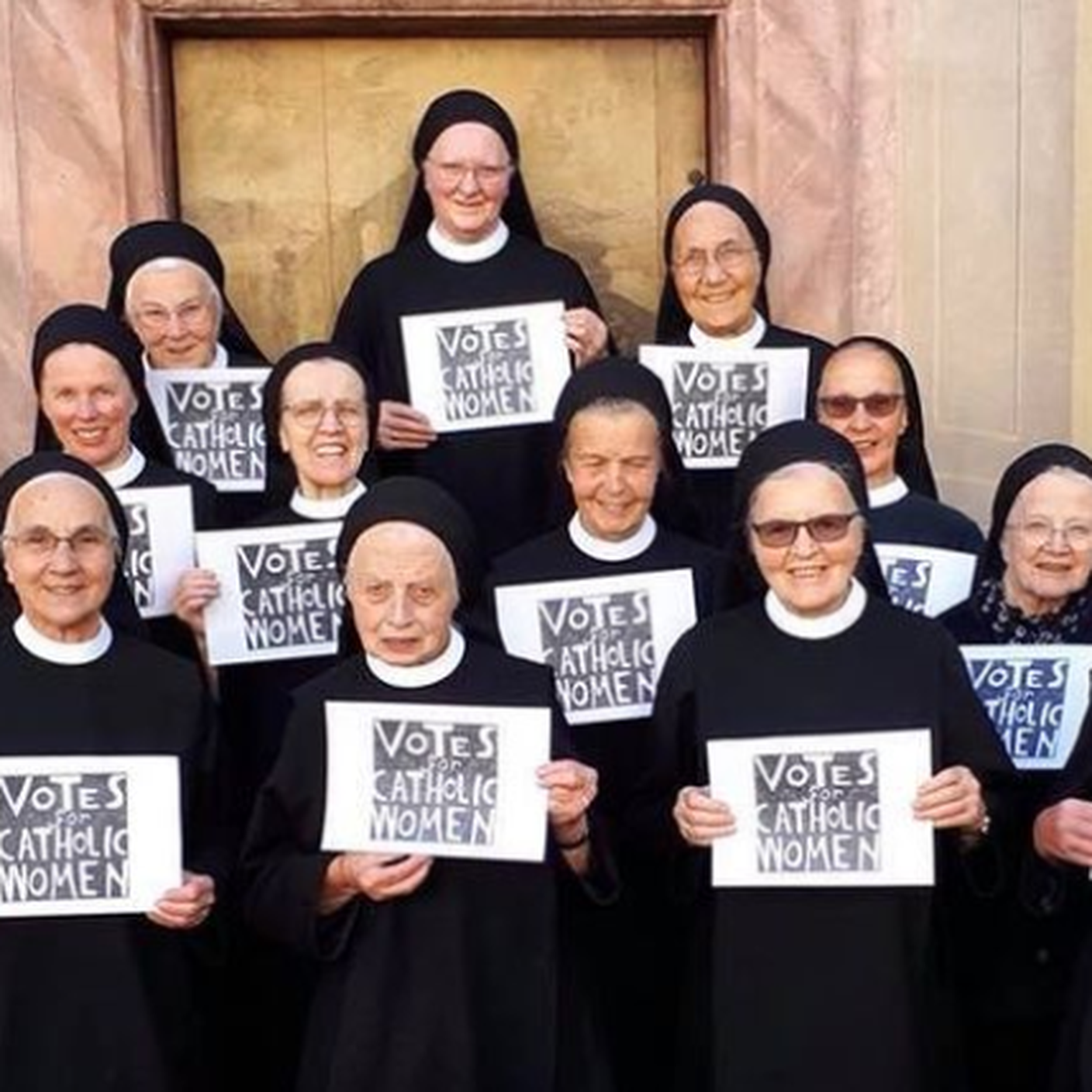 Le suore di Einsiedeln: "Votes for catholic women"