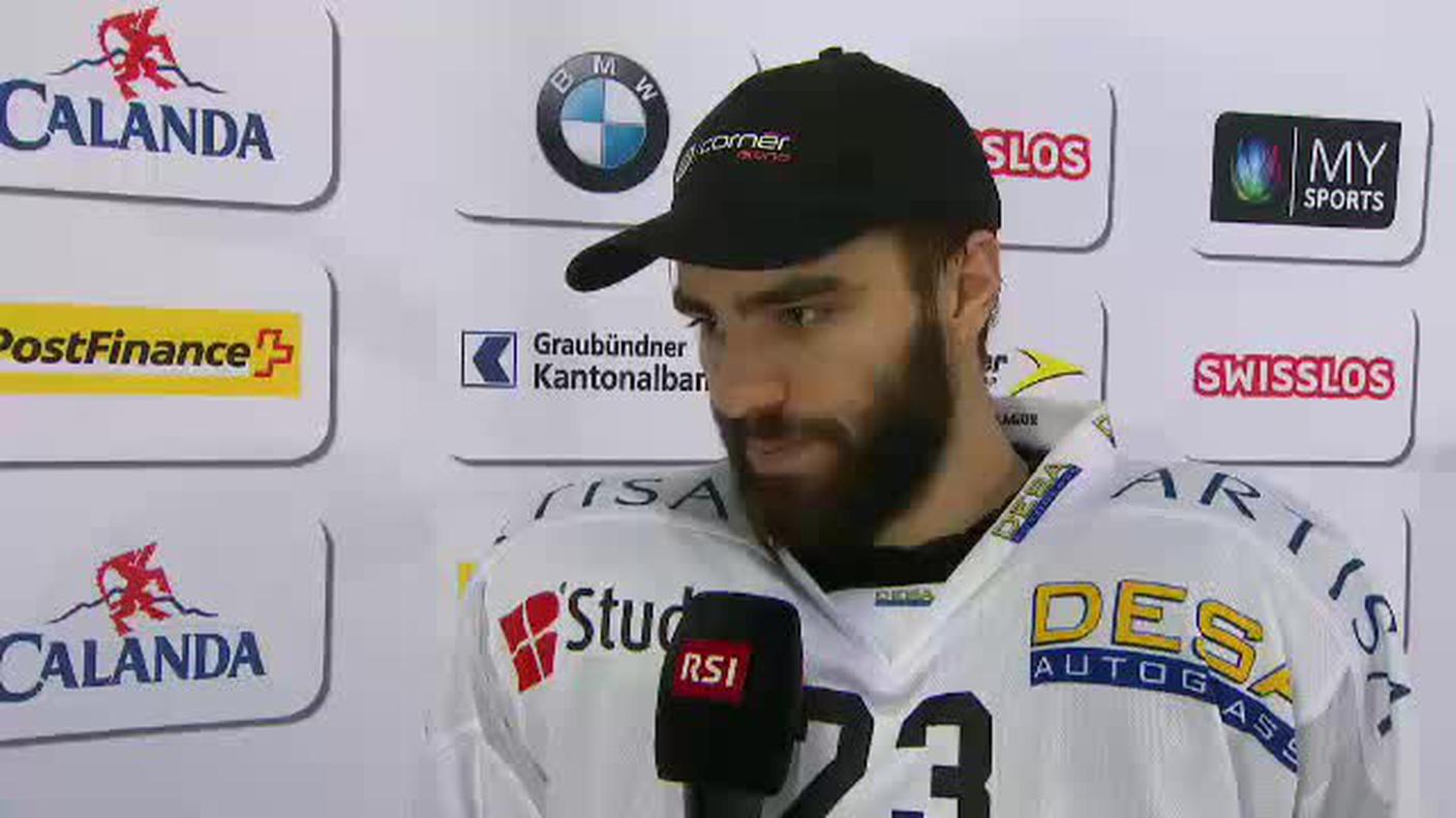 SP HOCKEY DAVOS - LUGANO + INTERVISTE