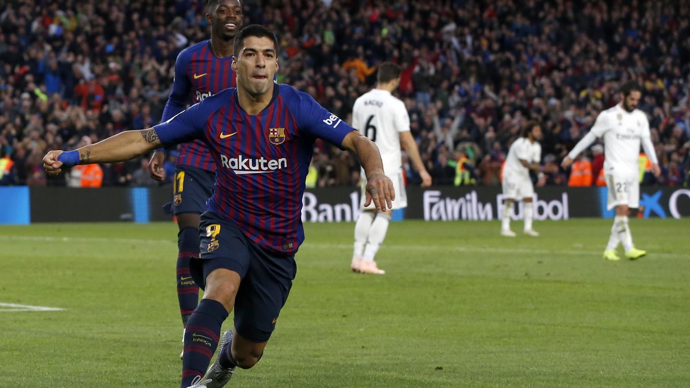 Suarez autore di una tripletta 