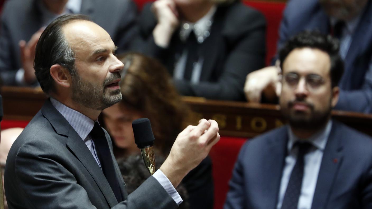 Il primo ministro Edouard Philippe 