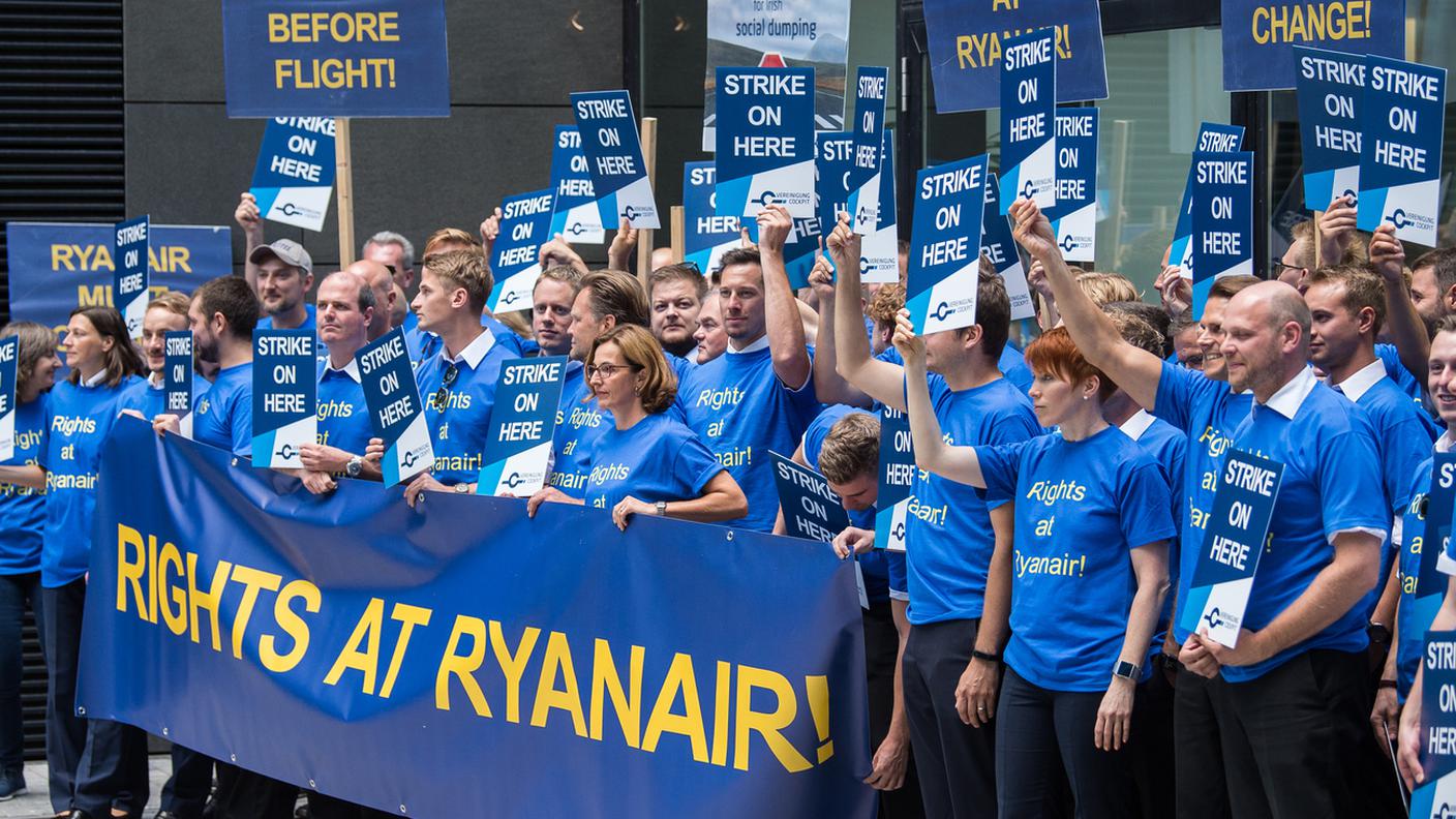 Proteste dei piloti lo scorso agosto