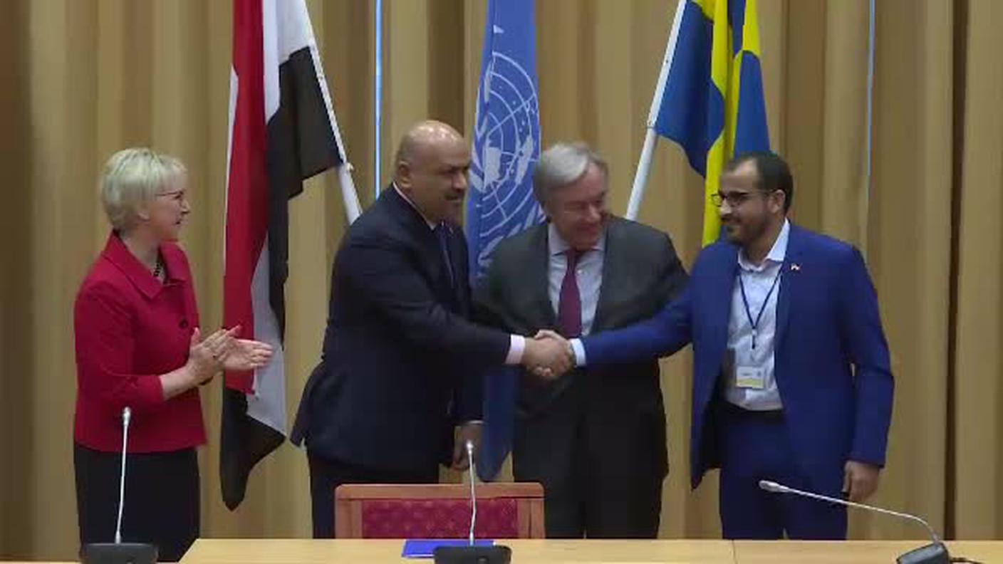 13.12.2018:Yemen, raggiunto un accordo per una tregua