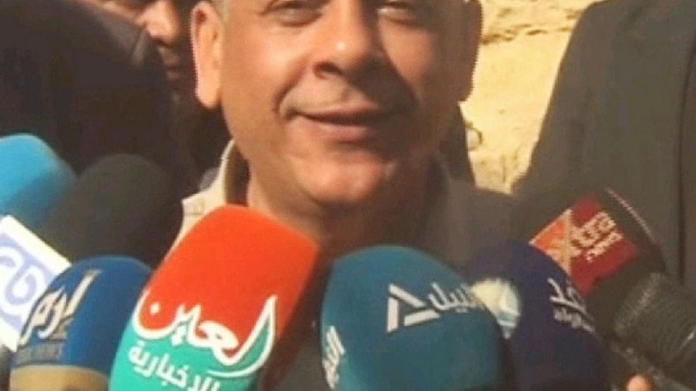 Il ministro delle antichità egiziano, Khaled el Anany