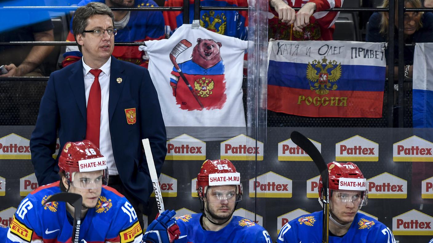 Sulla panchina della Russia nel ruolo di vice allenatore