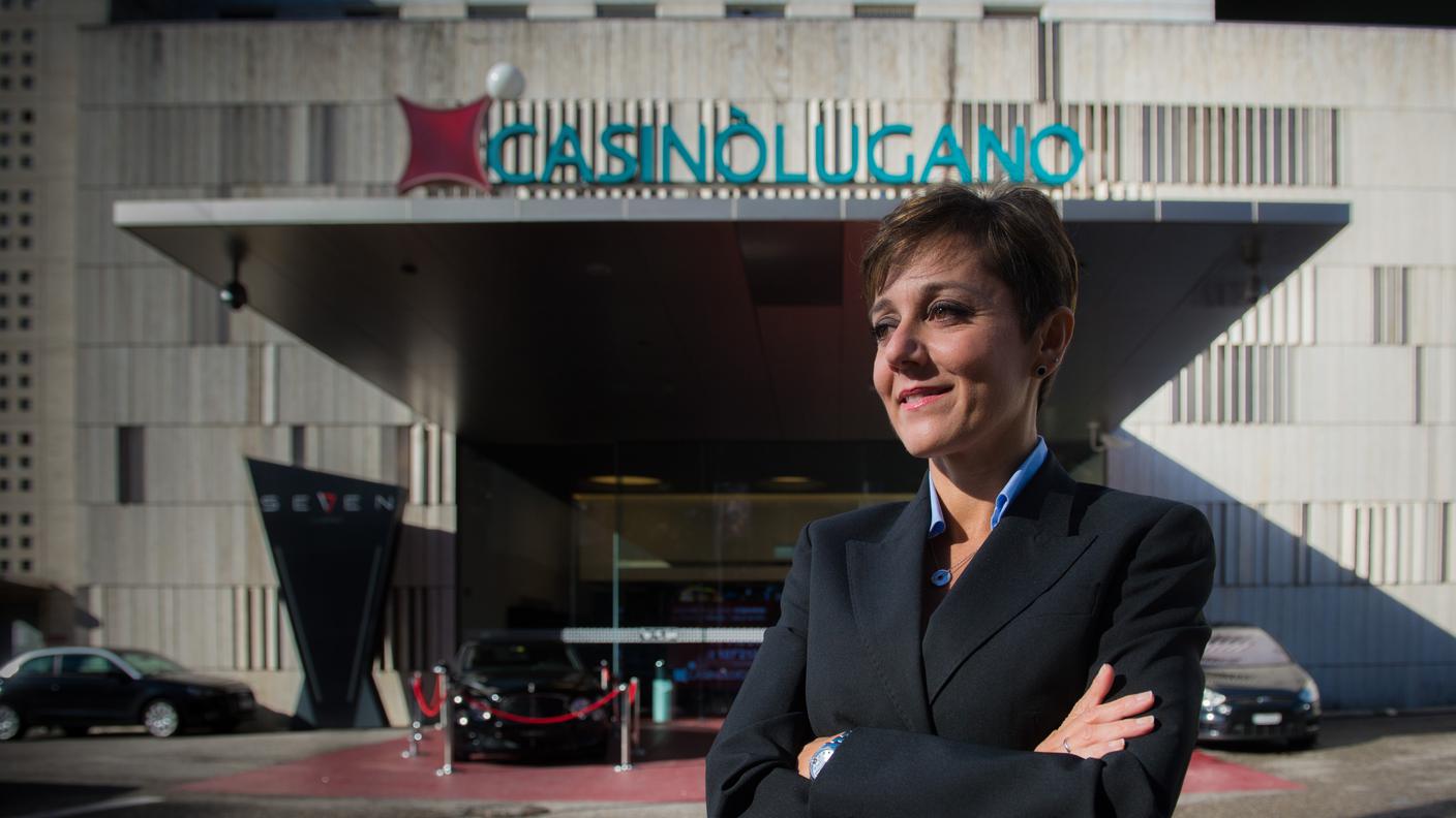 La direttrice del casinò Emanuela Ventrici