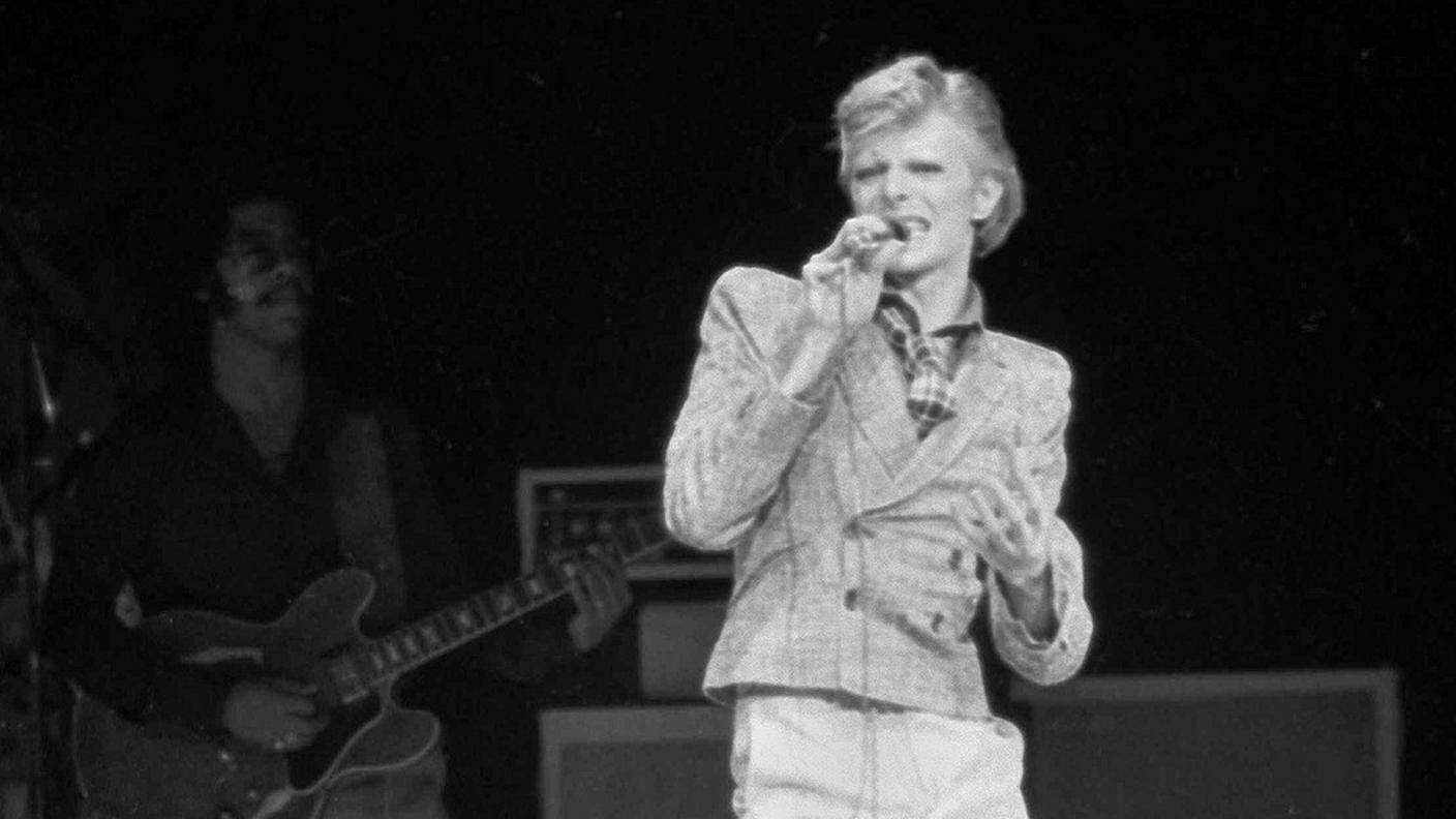 L'artista britannico in un'esibizione nel 1974 al Radio City Music Hall di New York