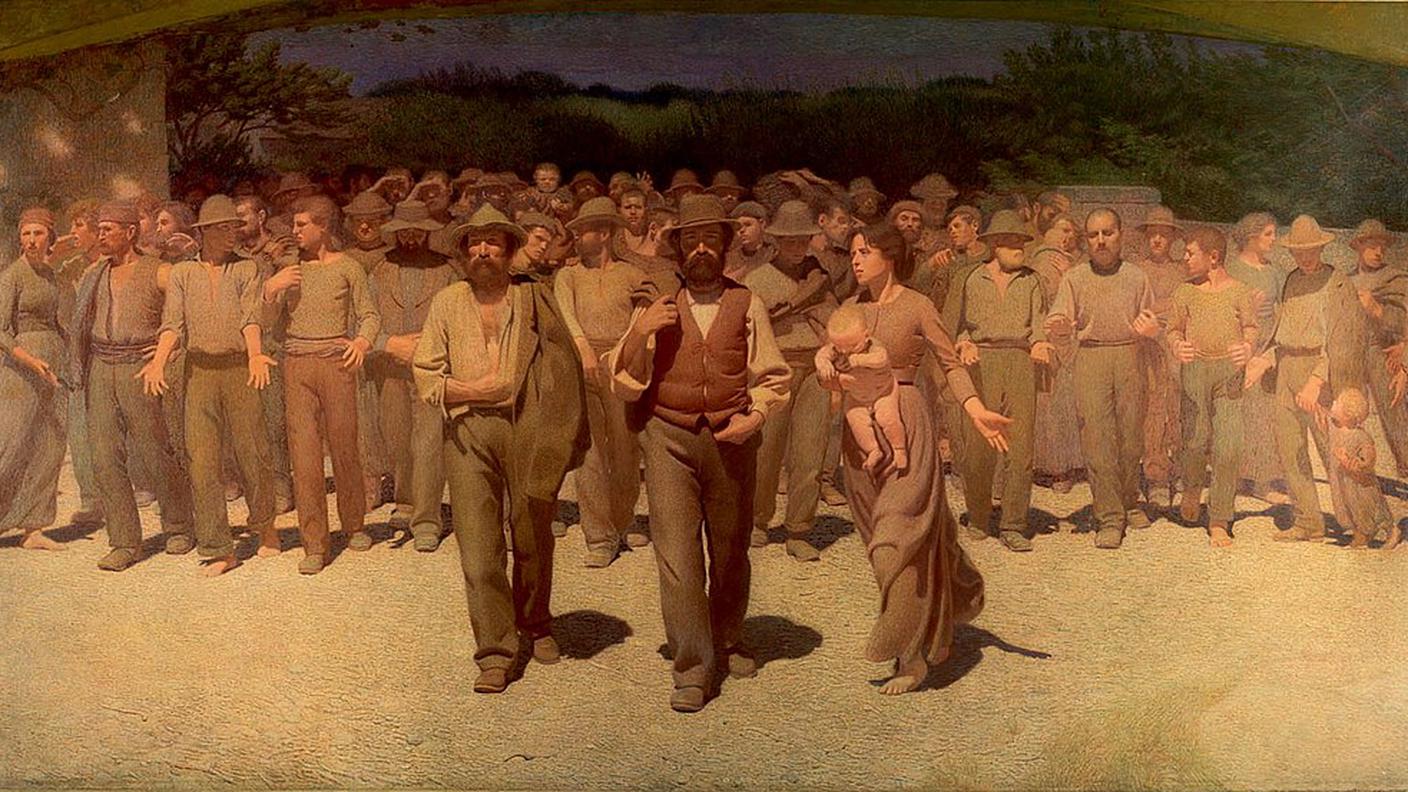 Giuseppe Pellizza da Volpedo, Il quarto stato, 1901