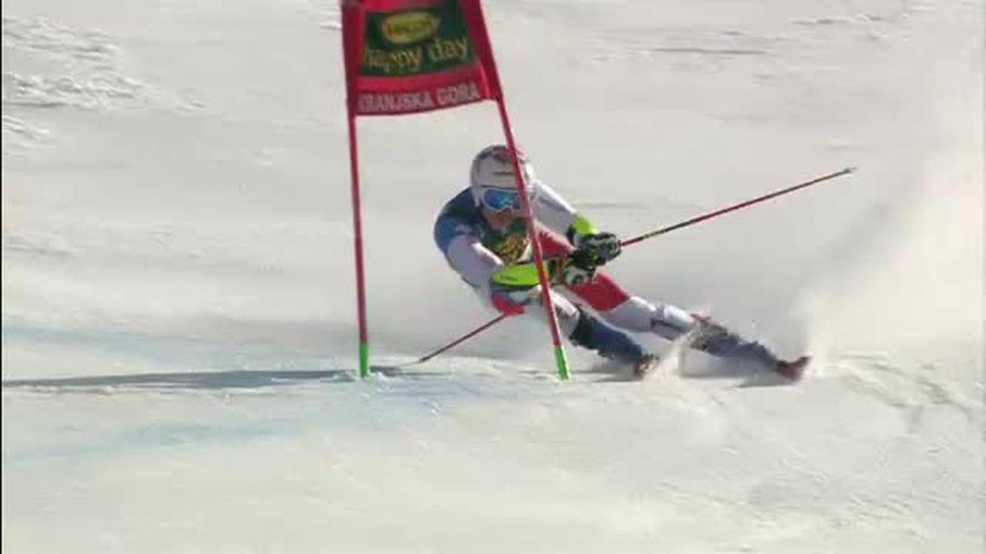 Gigante Kranjska Gora, la seconda manche di Marco Odermatt (09.03.2019)