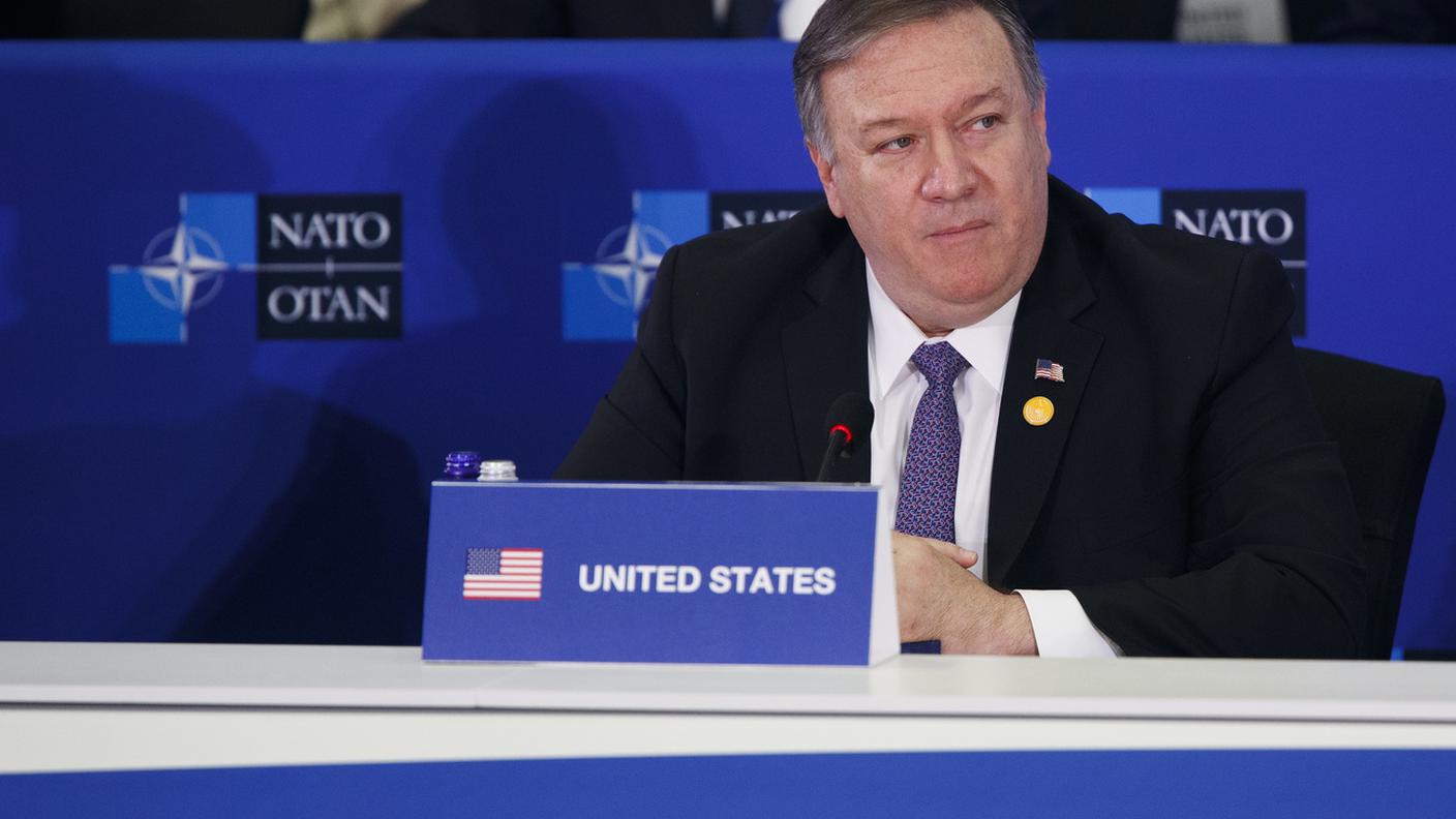 Il segretario di Stato degli USA, Mike Pompeo, giovedì a Washington