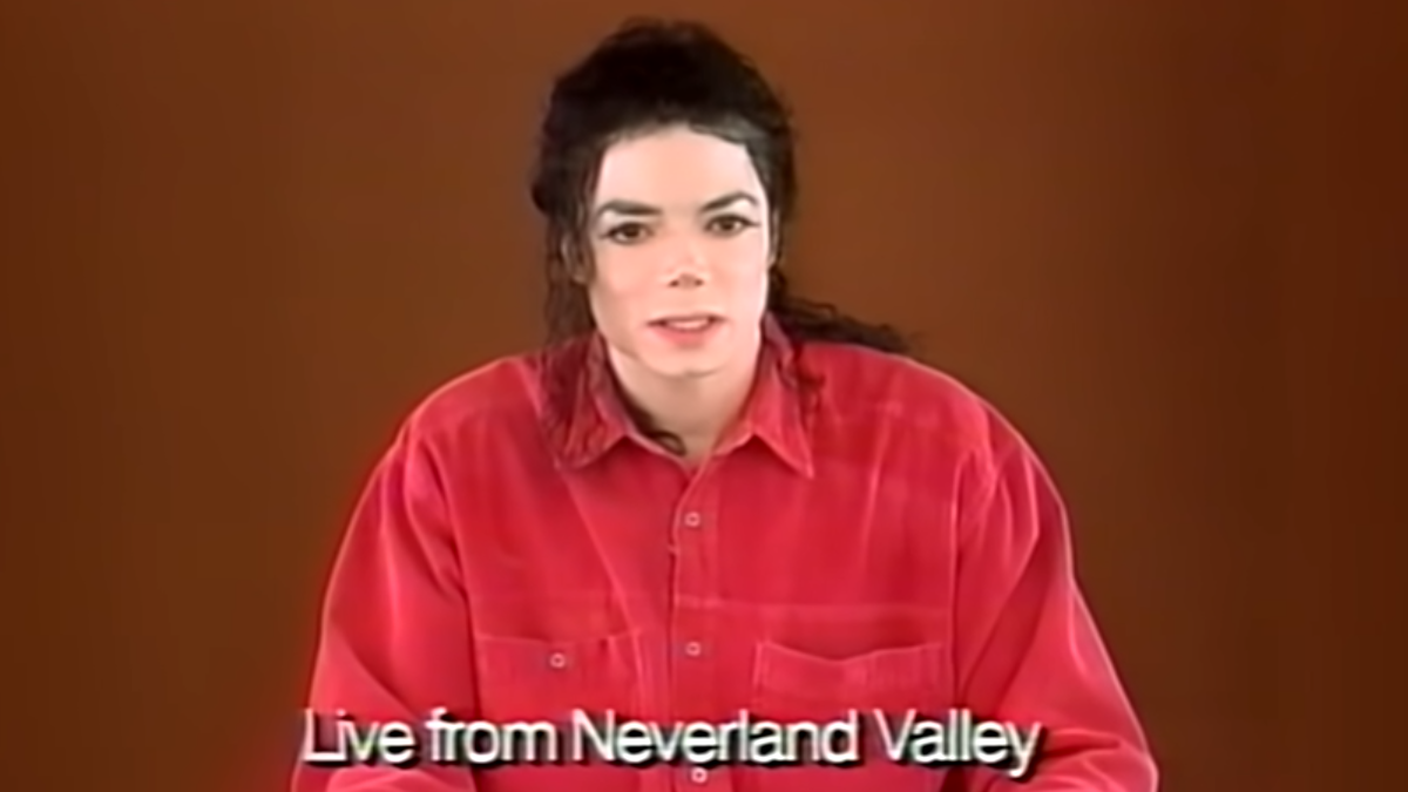 Un fotogramma del documentario di 30 min "Neverland Firsthand"