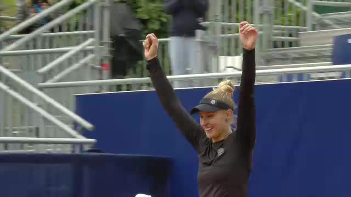 SP TENNIS WTA LUGANO - FINALE I. SWIATEK (POL) - P. HERCOG (SLO)