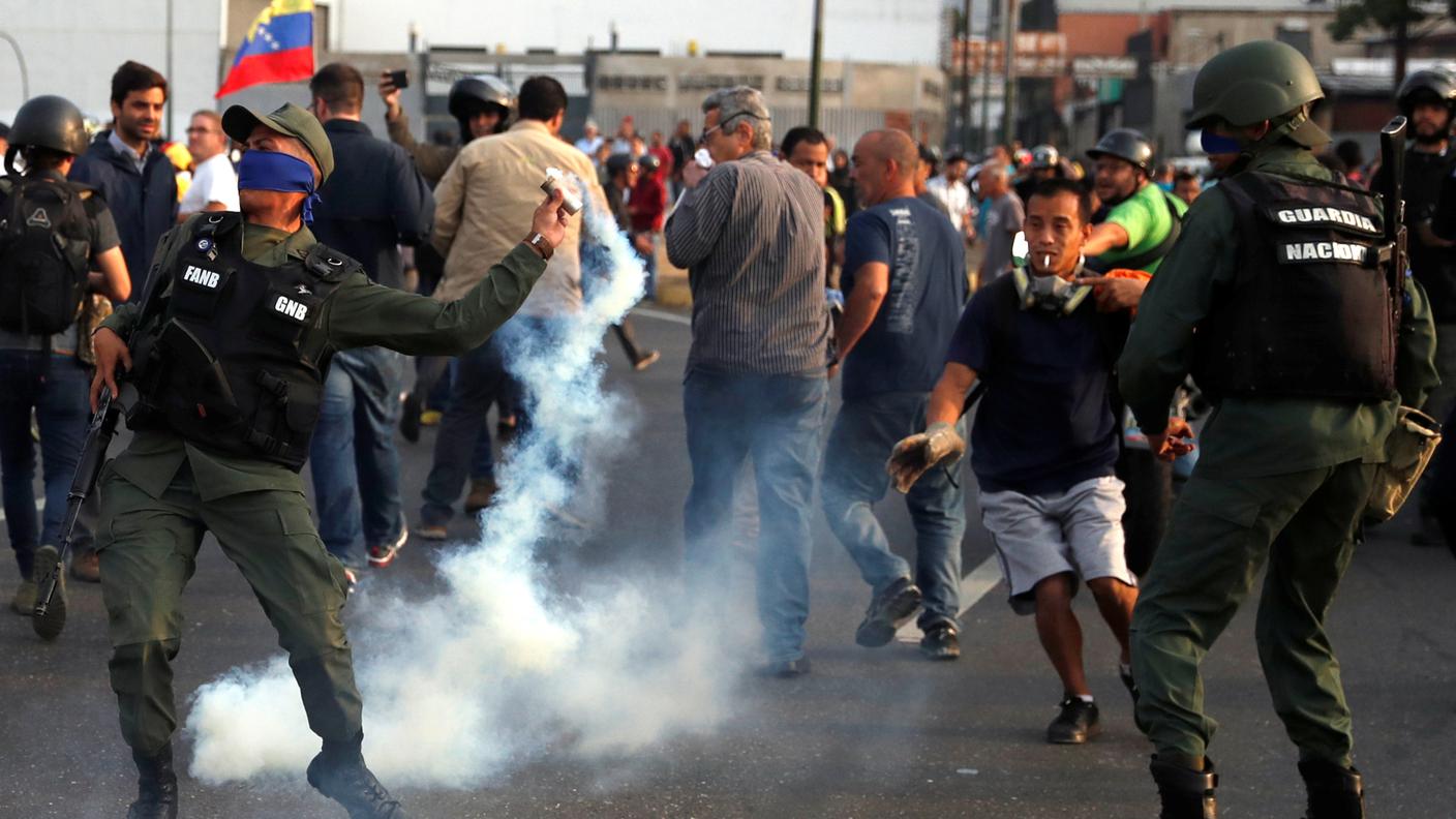Disordini martedì a Caracas