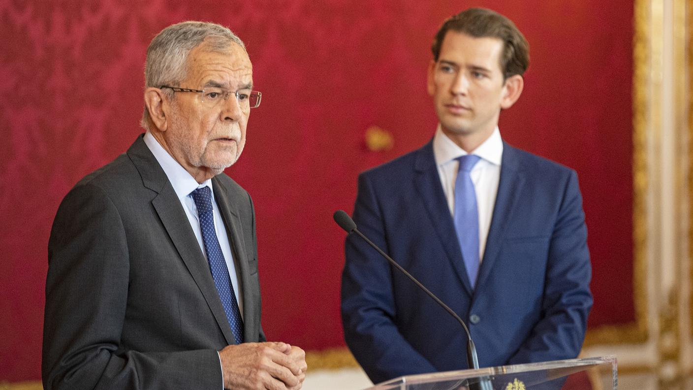 Il presidente Van der Bellen e il premier Kurz raccolgono i cocci