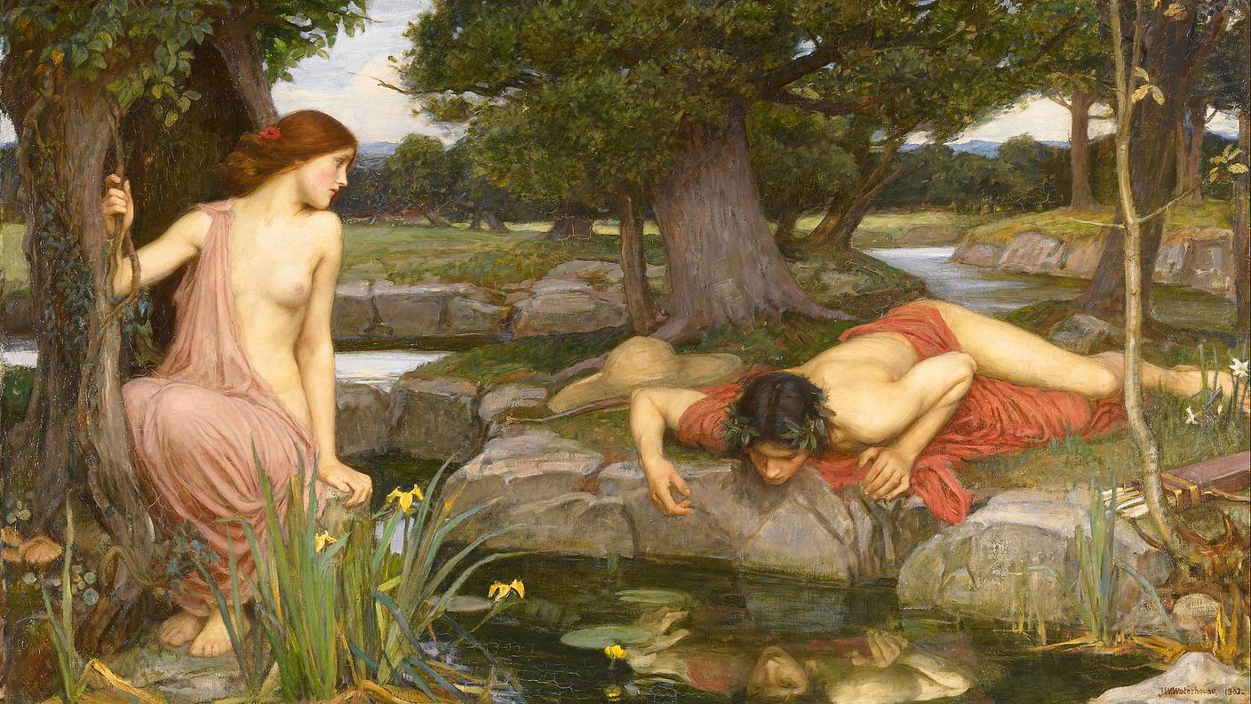 John William Waterhouse, Eco e Narciso, 1903