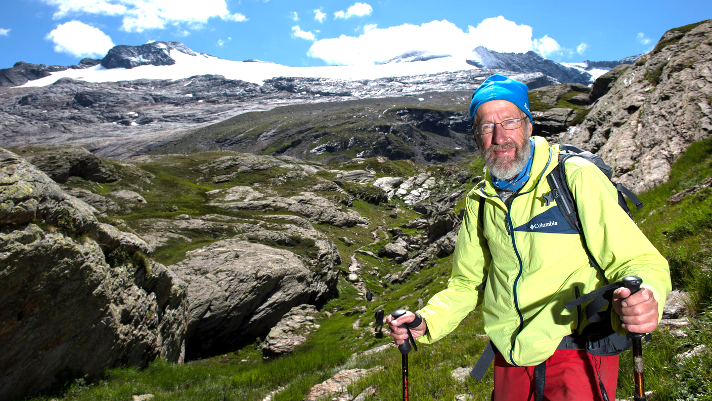 Il glaciologo Giovanni Kappenberger