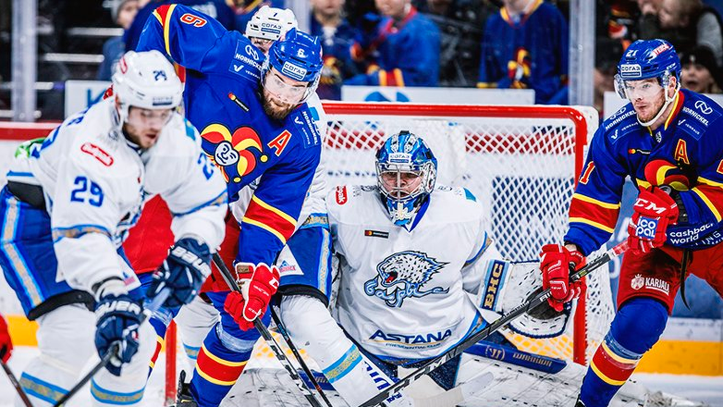 L'anno scorso in KHL con l'Astana
