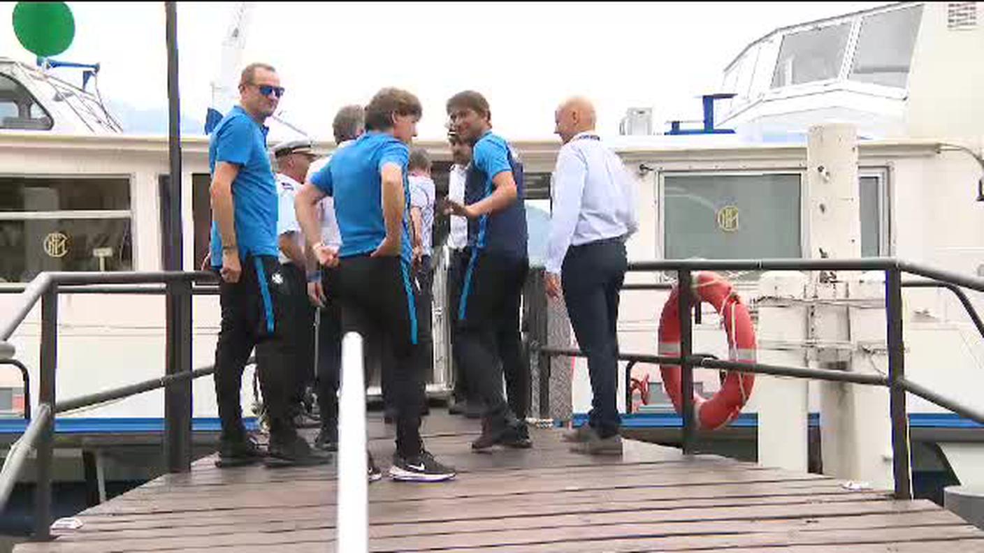 Inter a Lugano, una crociera di pubbliche relazioni sul Ceresio (11.07.2019)