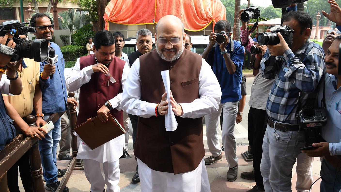 Il ministro degli interni Amit Shah