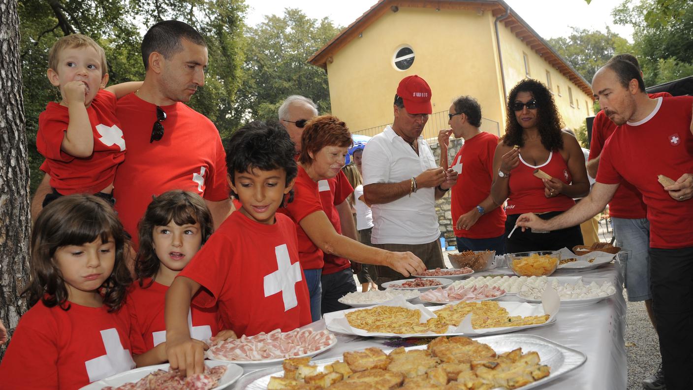 Tanta gente, grazie anche al bel tempo