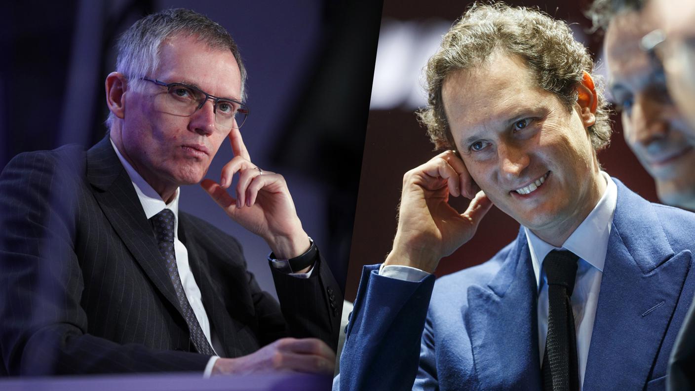 Carlos Tavares e John Elkann