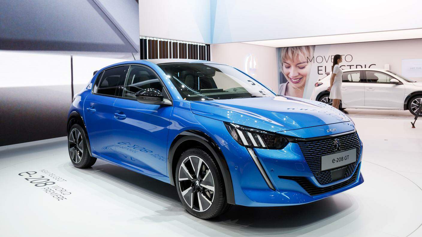 Una Peugeot al Salone di Ginevra del 2019
