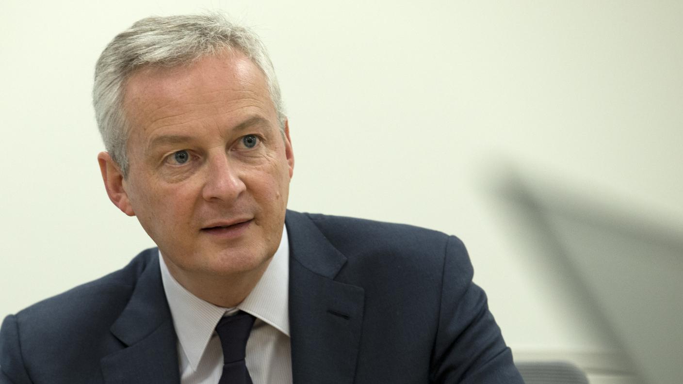 Il ministro francese Bruno LeMaire