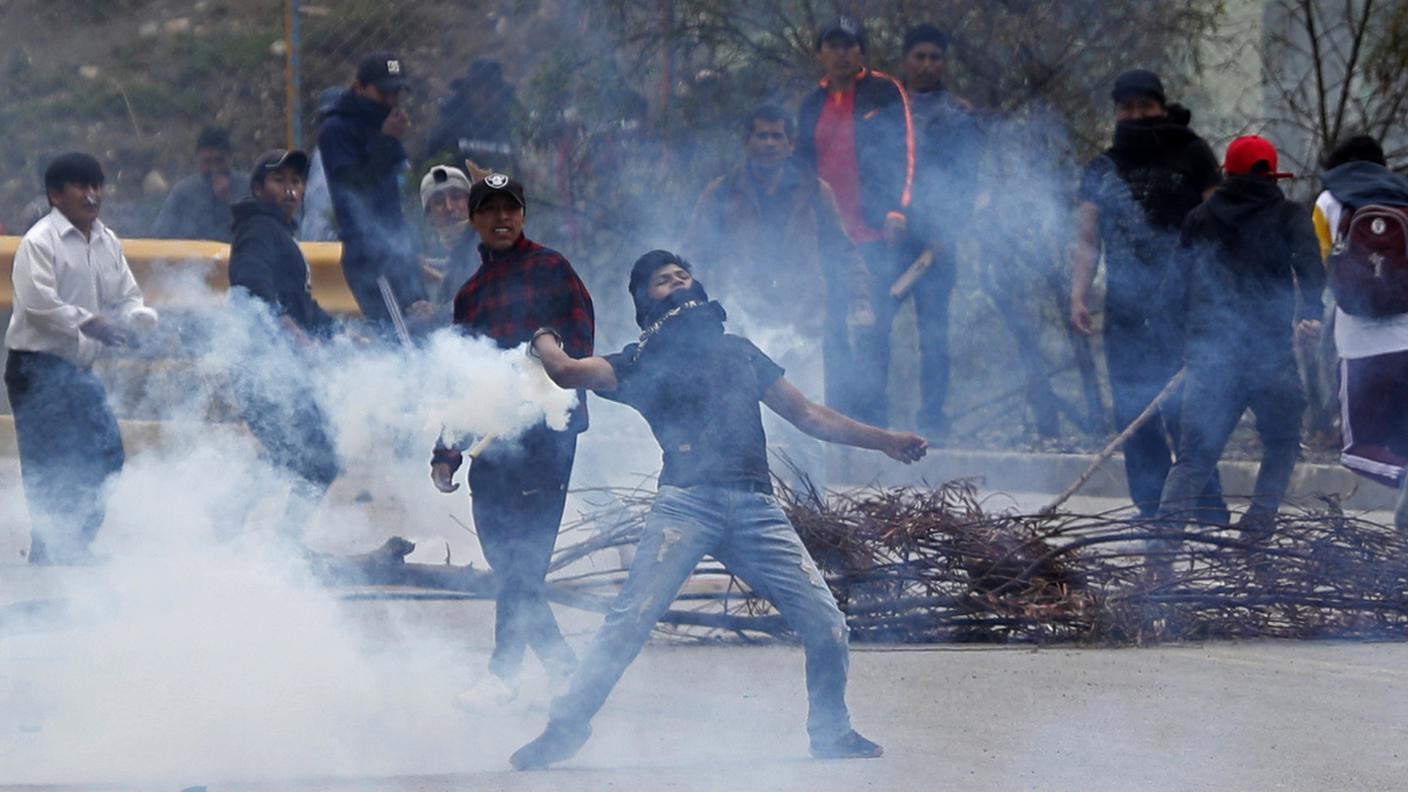Non si placano le proteste e gli scontri in Bolivia
