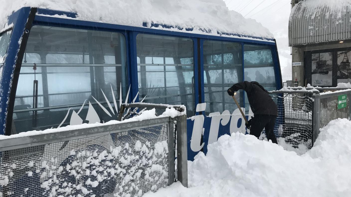 Ad Airolo si spala per preparare la stagione