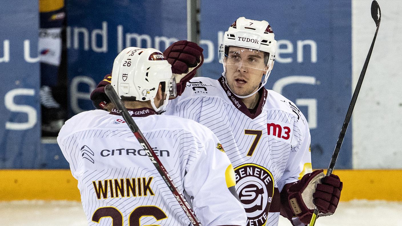 Tömmernes (tripletta) e Winnik (una rete) hanno trascinato i ginevrini