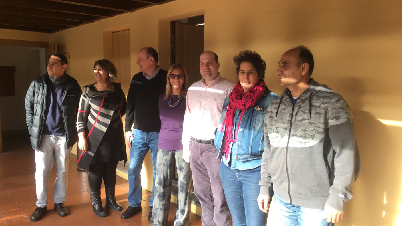 I candidati della lista MPS per il Municipio di Lugano
