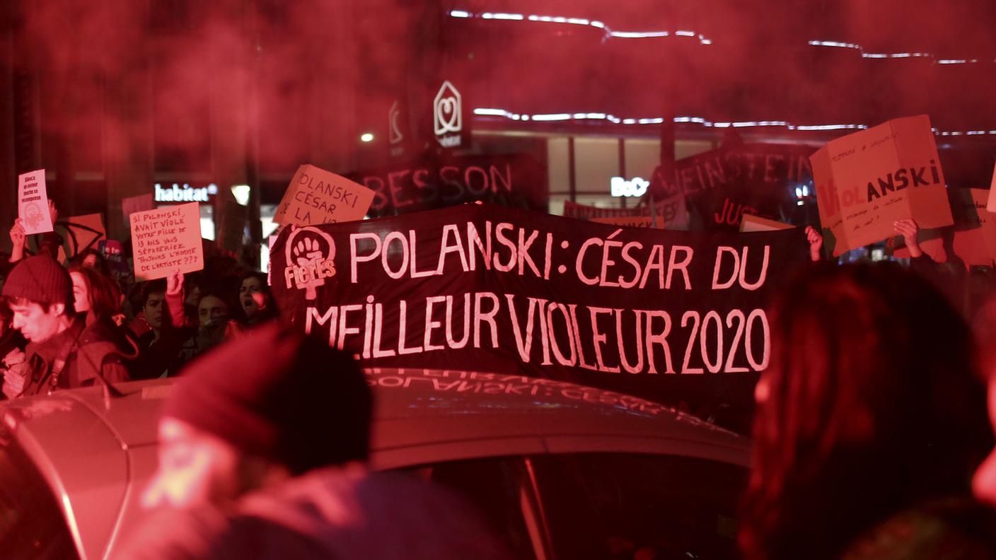 Proteste a Parigi contro Polanski