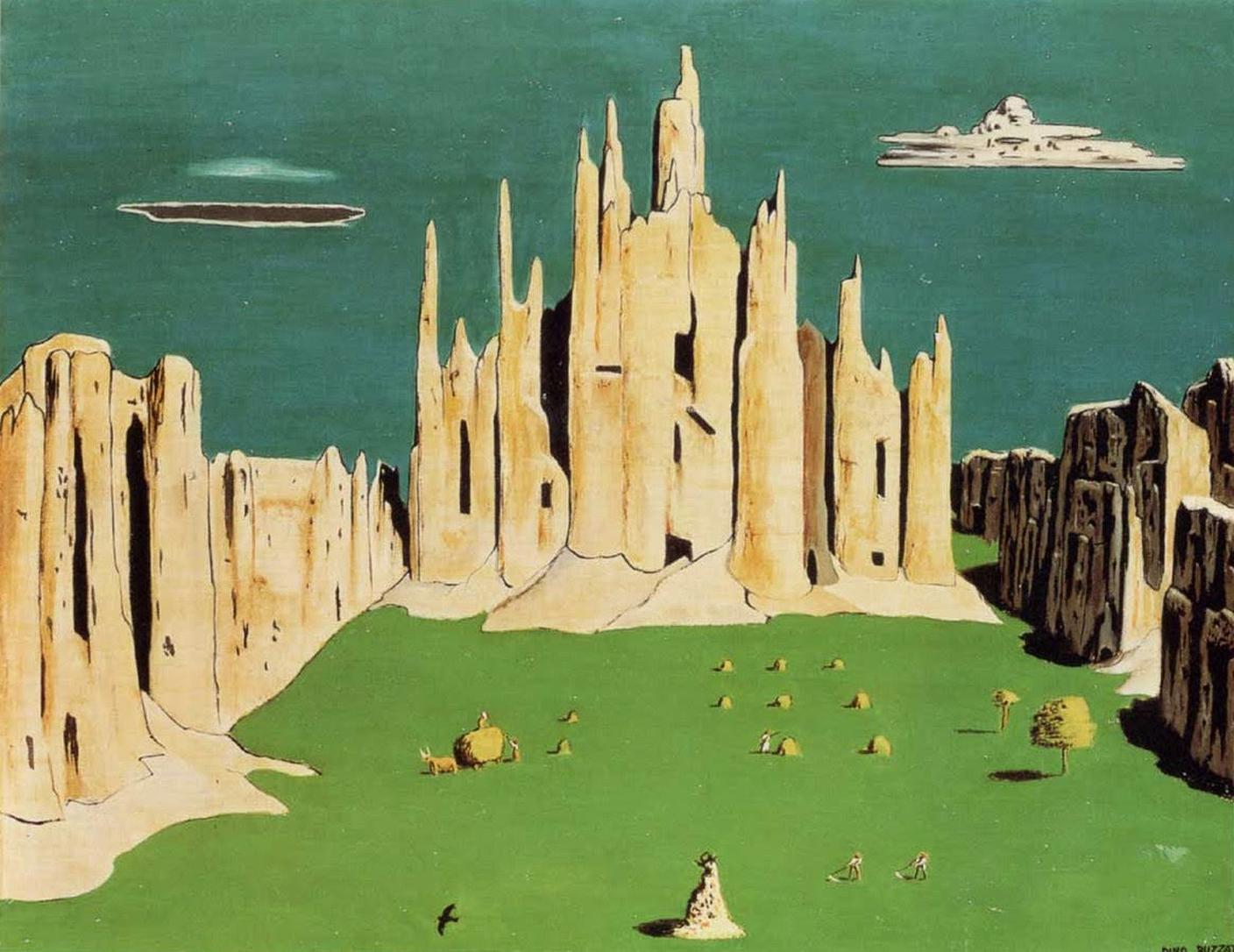 Buzzati, Il Duomo di Milano, 1958