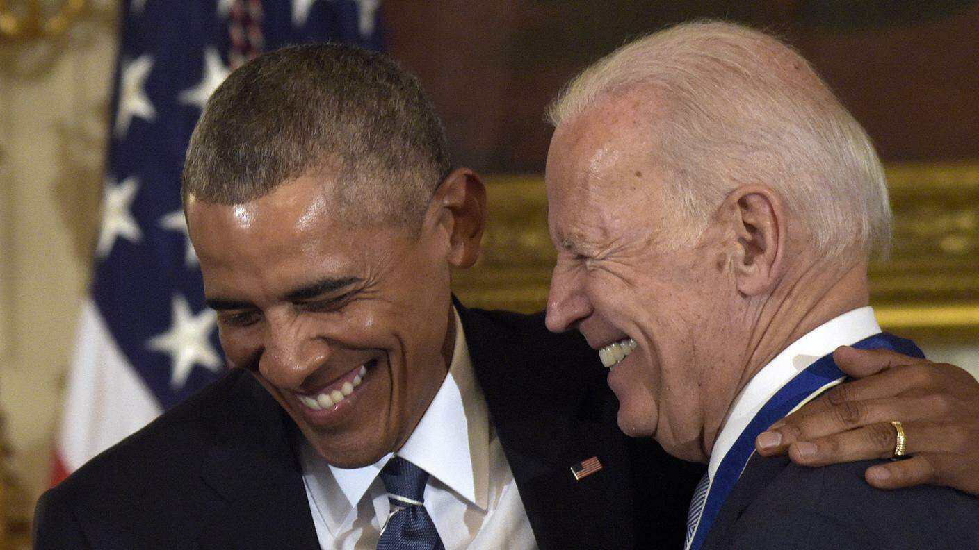 Obama con Biden