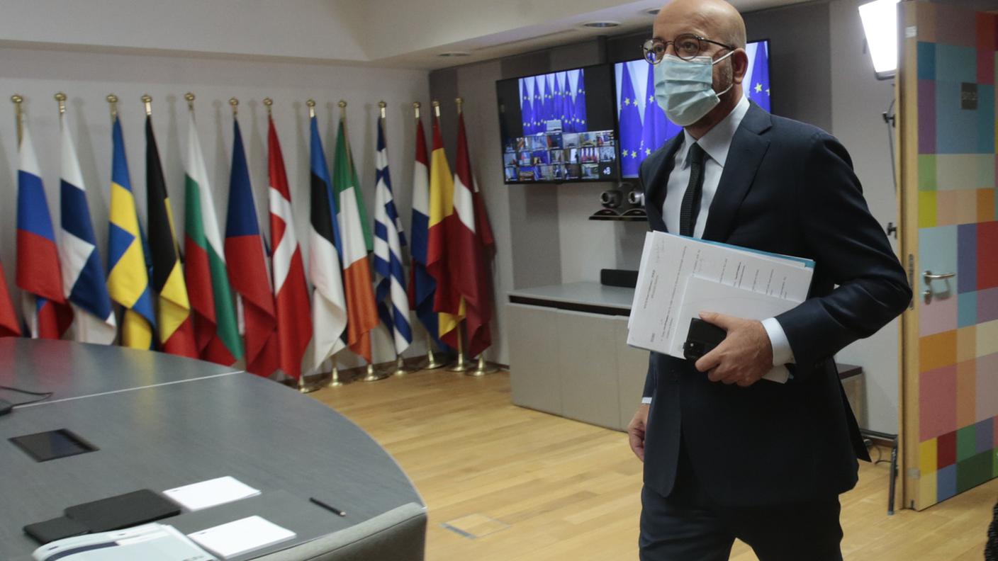 Il presidente del Consiglio europeo Charles Michel 