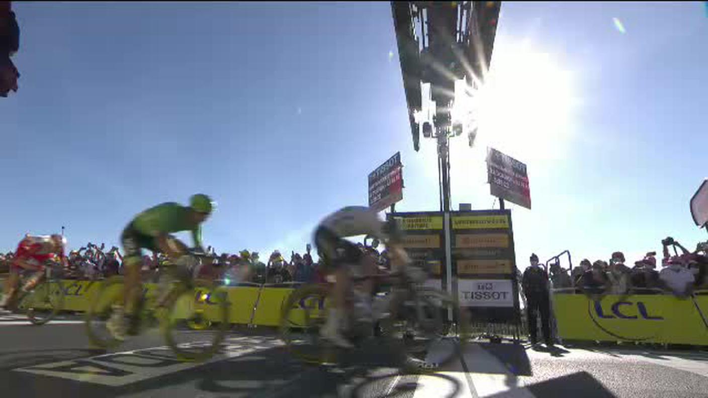 Tour de France, l'arrivo in volata della 10a tappa (08.09.2020)