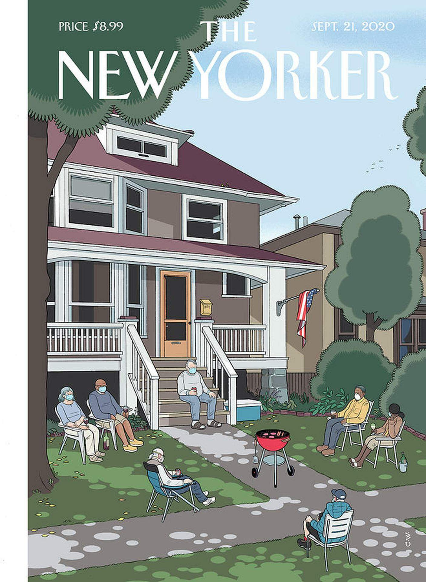 Copertina di Chris Ware per il New Yorker
