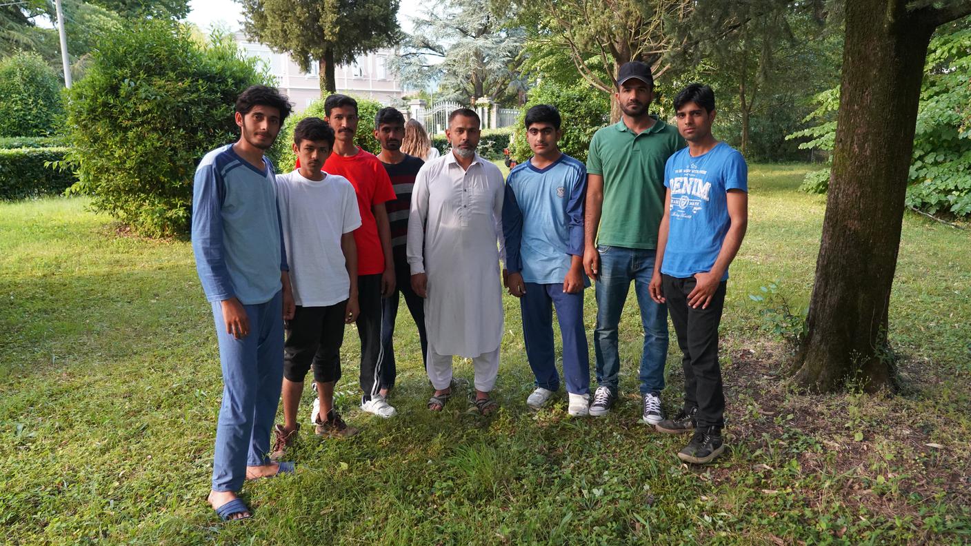 Migranti pakistani a Gorizia nel 2019 - La maggior parte di loro era fuggita da un'alluvione a Lahore