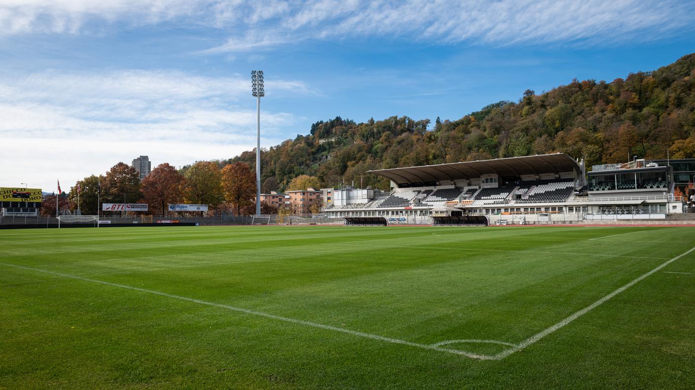 Una veduta dello Stadio Cornaredo.