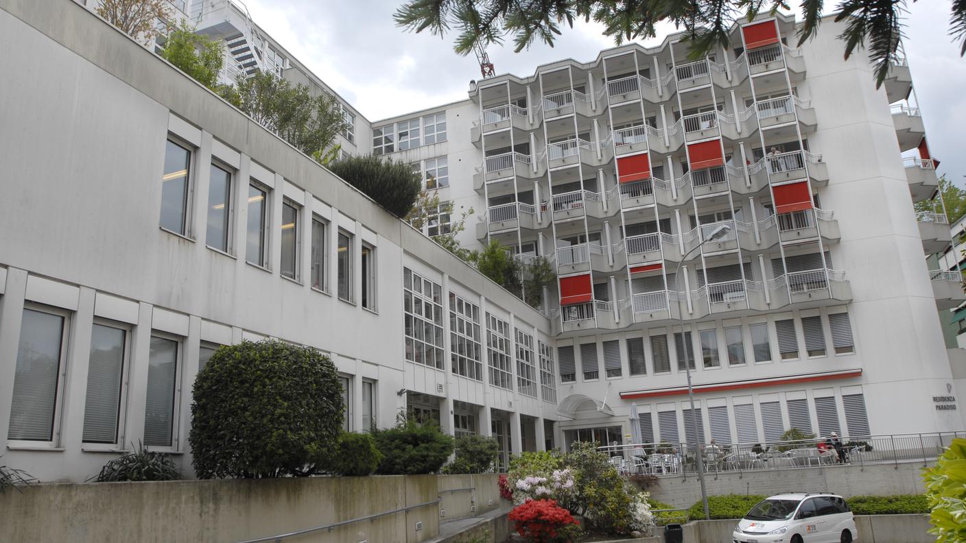 La casa per anziani in un immagine d'archivio