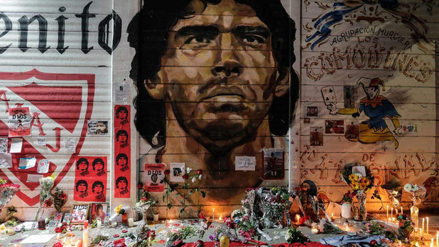 Argentina in lutto per Maradona