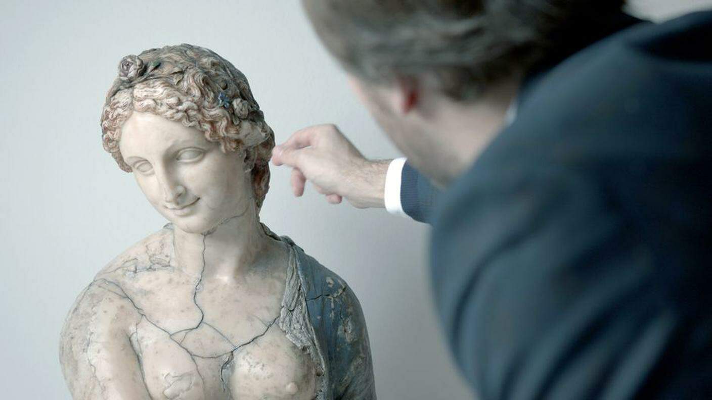 Leonardo Busto di Flora