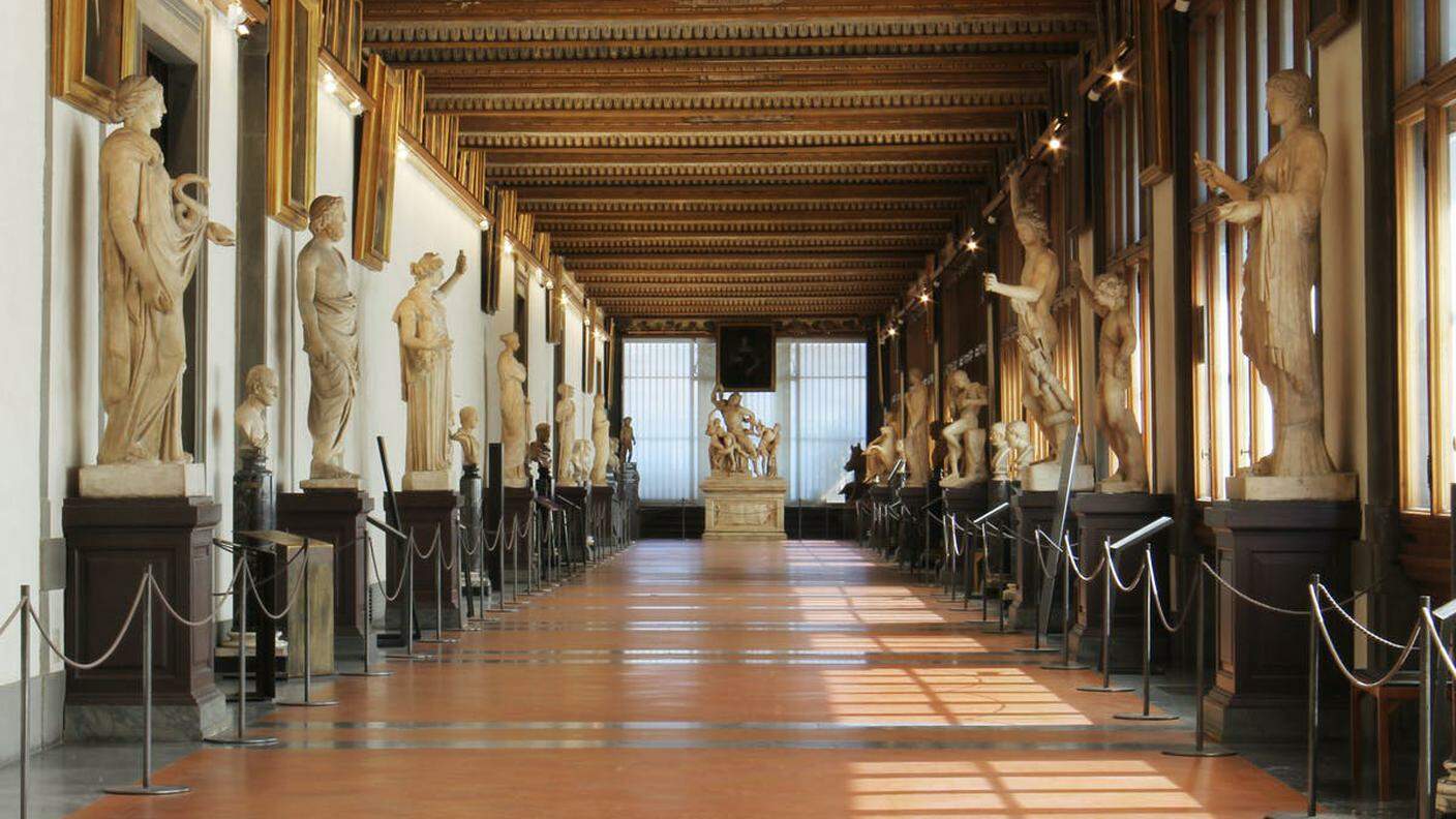 Corridoio Laocoonte, Uffizi