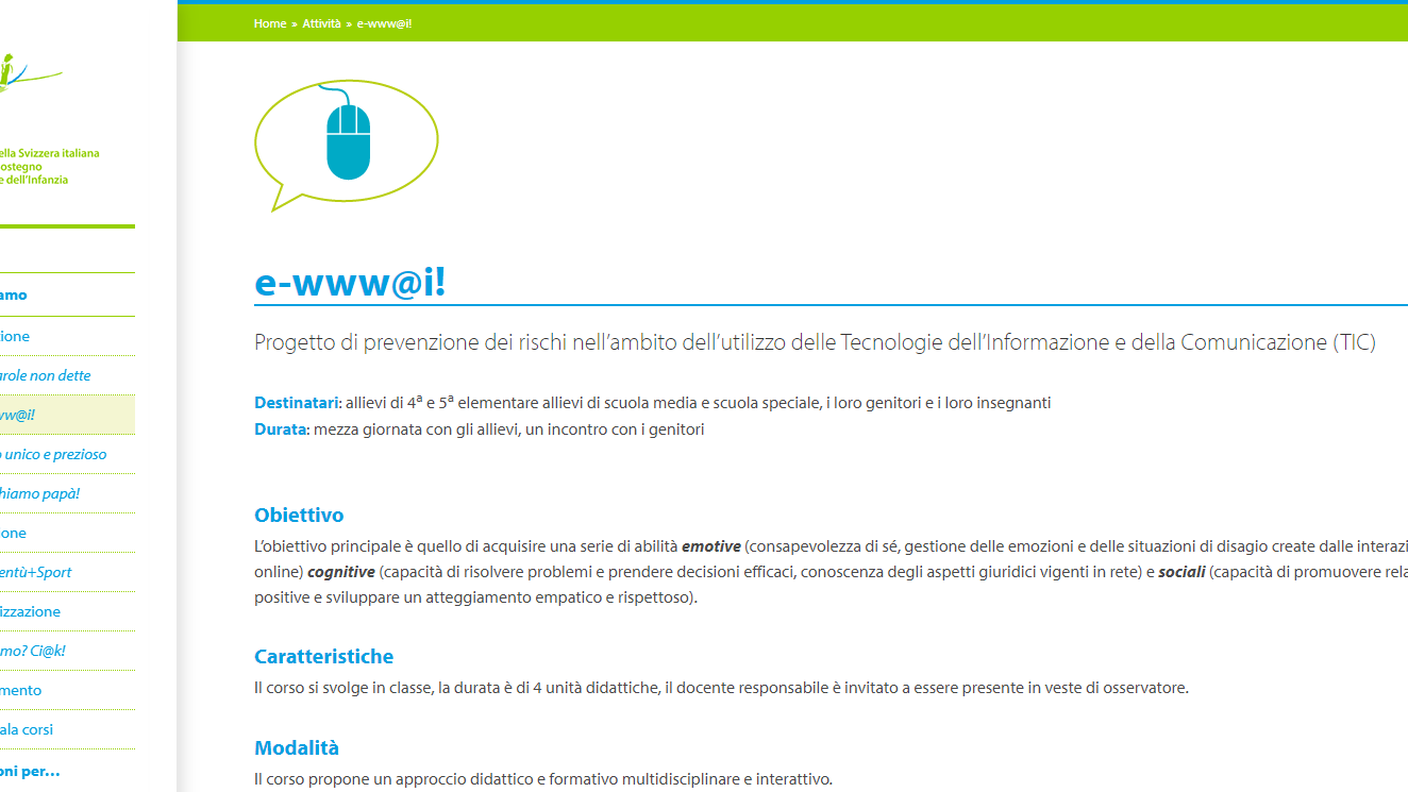 programma e-www@i dell’ASPI