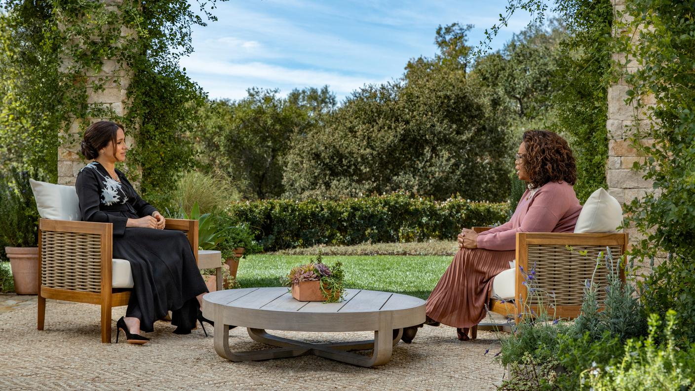 Meghan con Oprah Winfrey