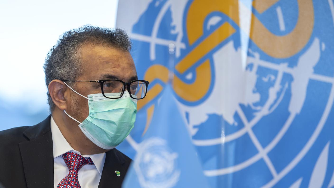 Il direttore dell'OMS, Tedros Ghebreyesus