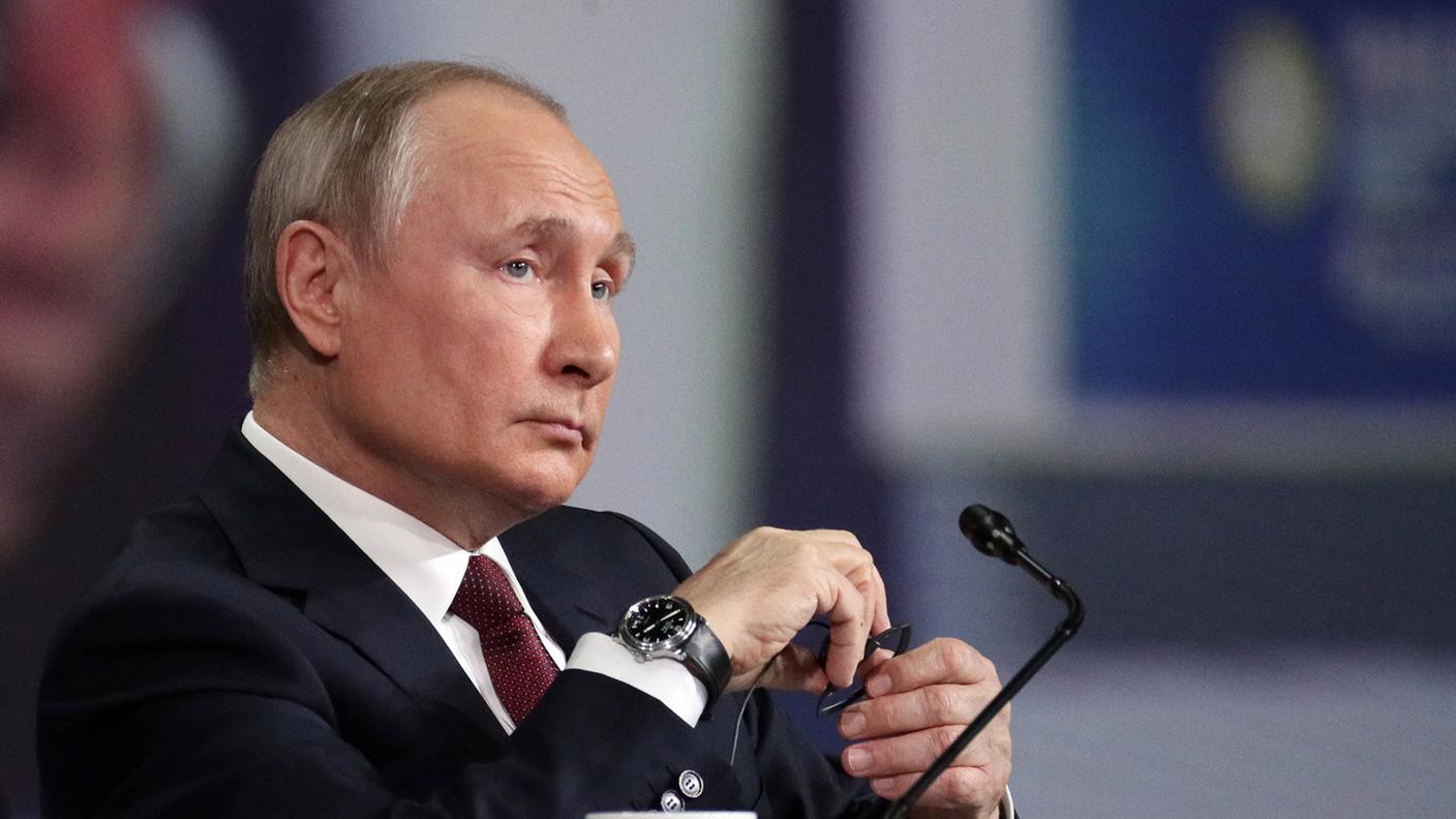 Il presidente russo Vladimir Putin