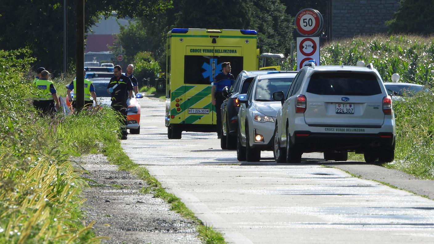 L'incidente su una strada di campagna nel comune di Sant'Antonino