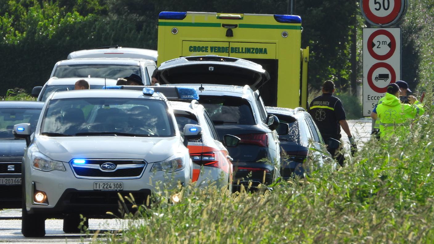 L'incidente è avvenuto in una strada di campagna