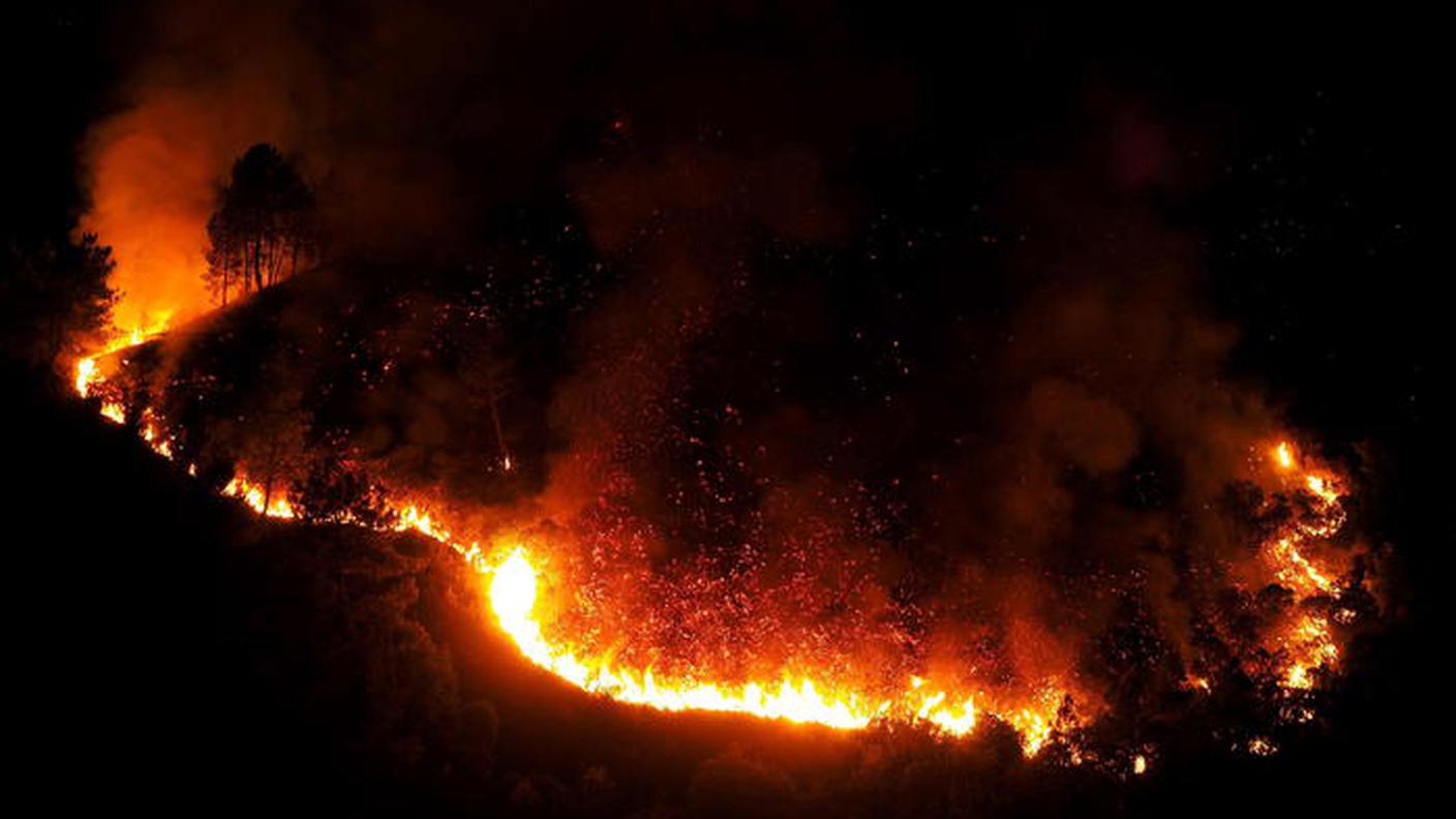 L'incendio di Malaga